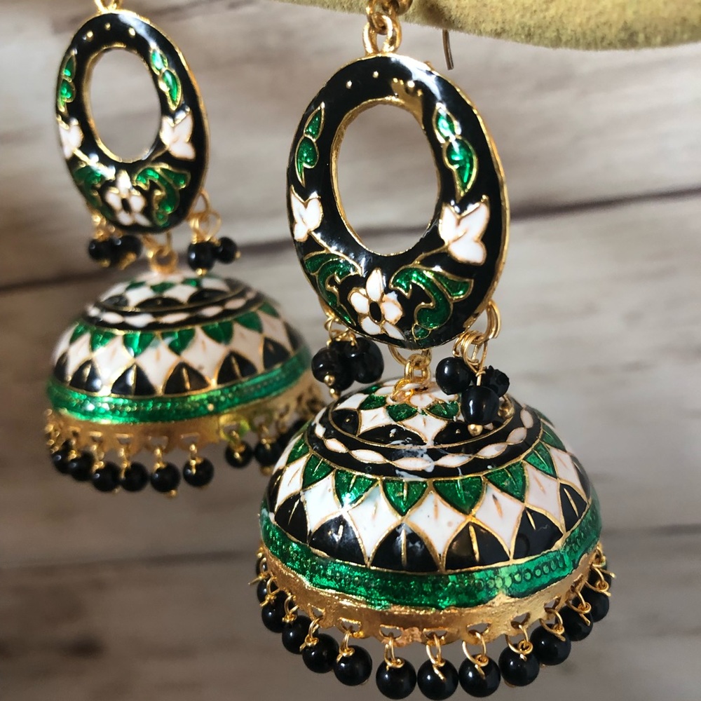 Jhumka earrings